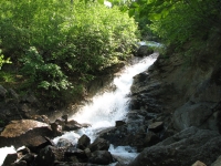 Waterfall near Byers Lake